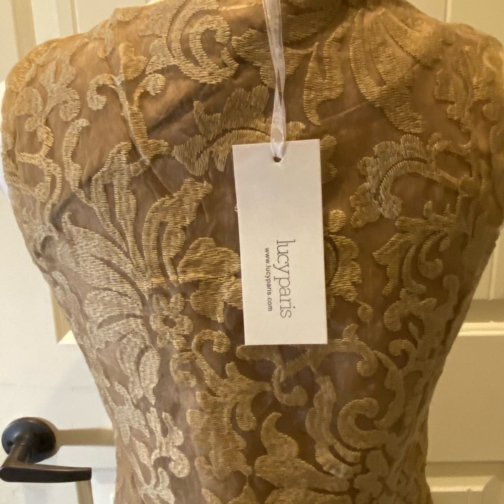 Lucy Paris Dress, Flower Lace Print- NWT - Picture 4 of 7